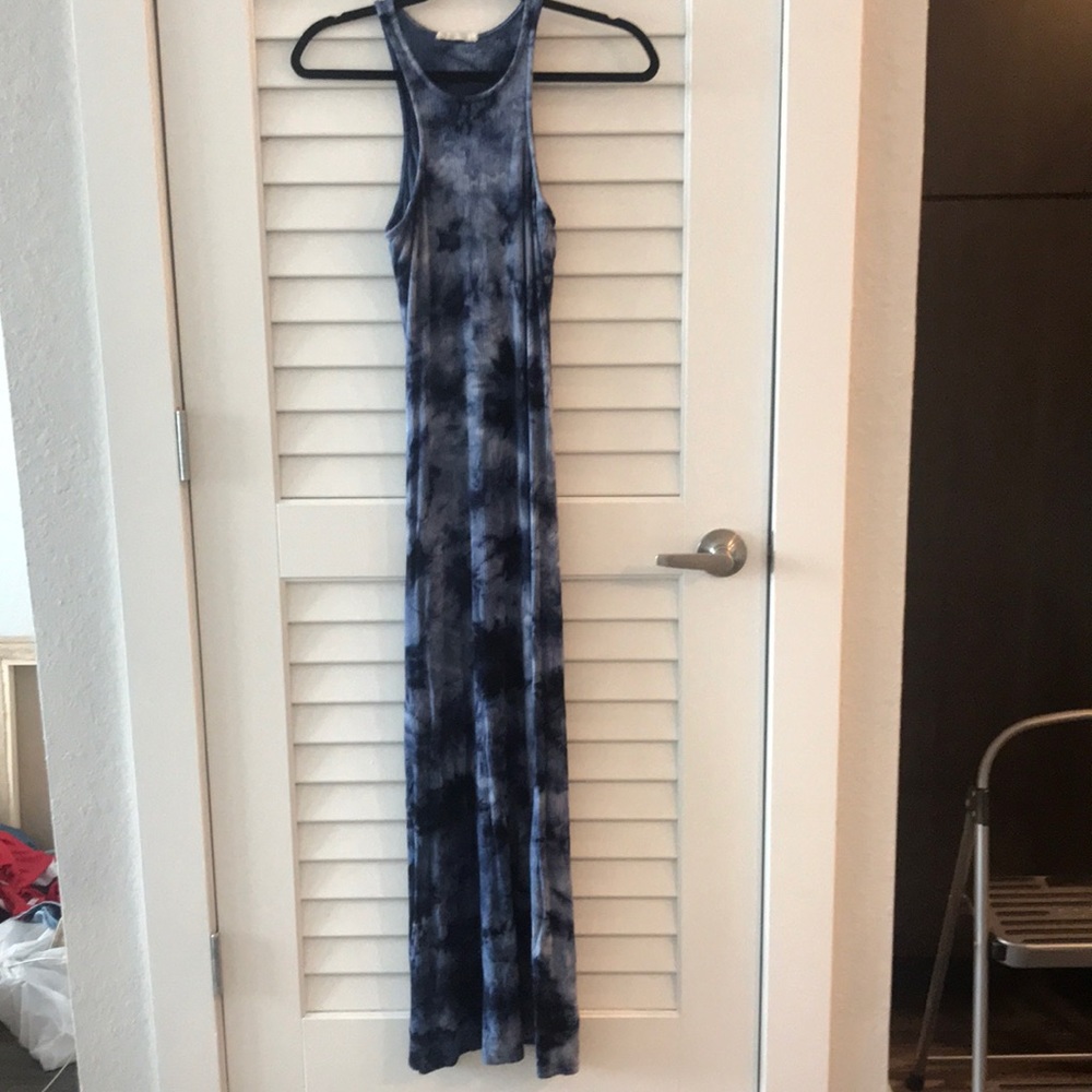 Tie dye maxi
